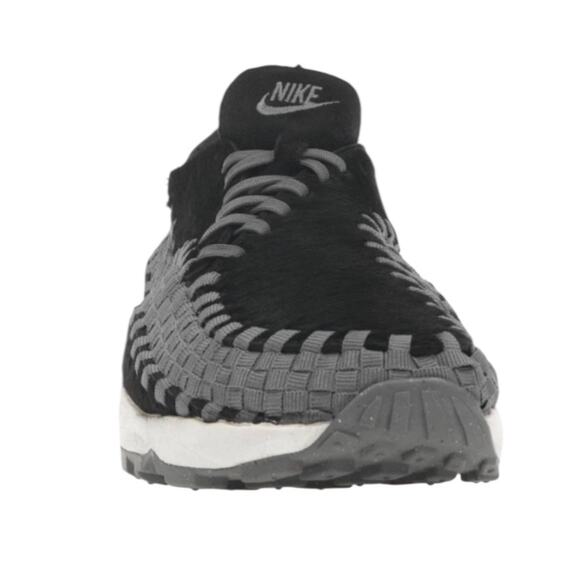 NWOT Nike Women’s Air Footscape Woven Sneaker Black/Grey – Sz 8 - Picture 2 of 11